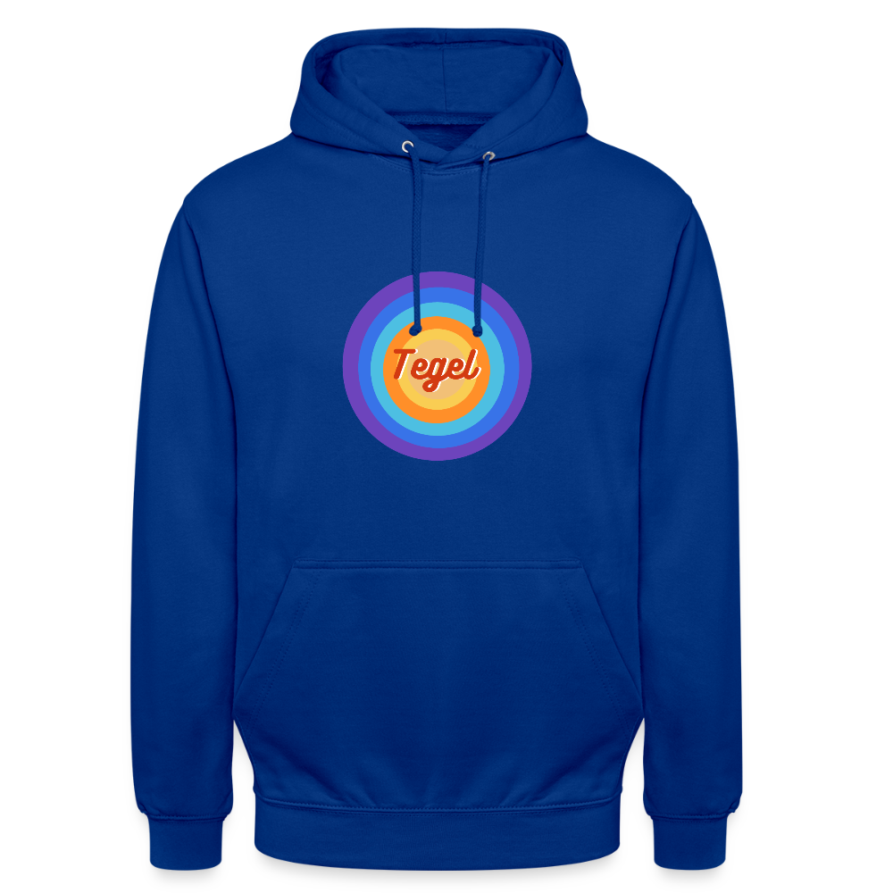 Tegel Retro - Unisex Hoodie - Royalblau