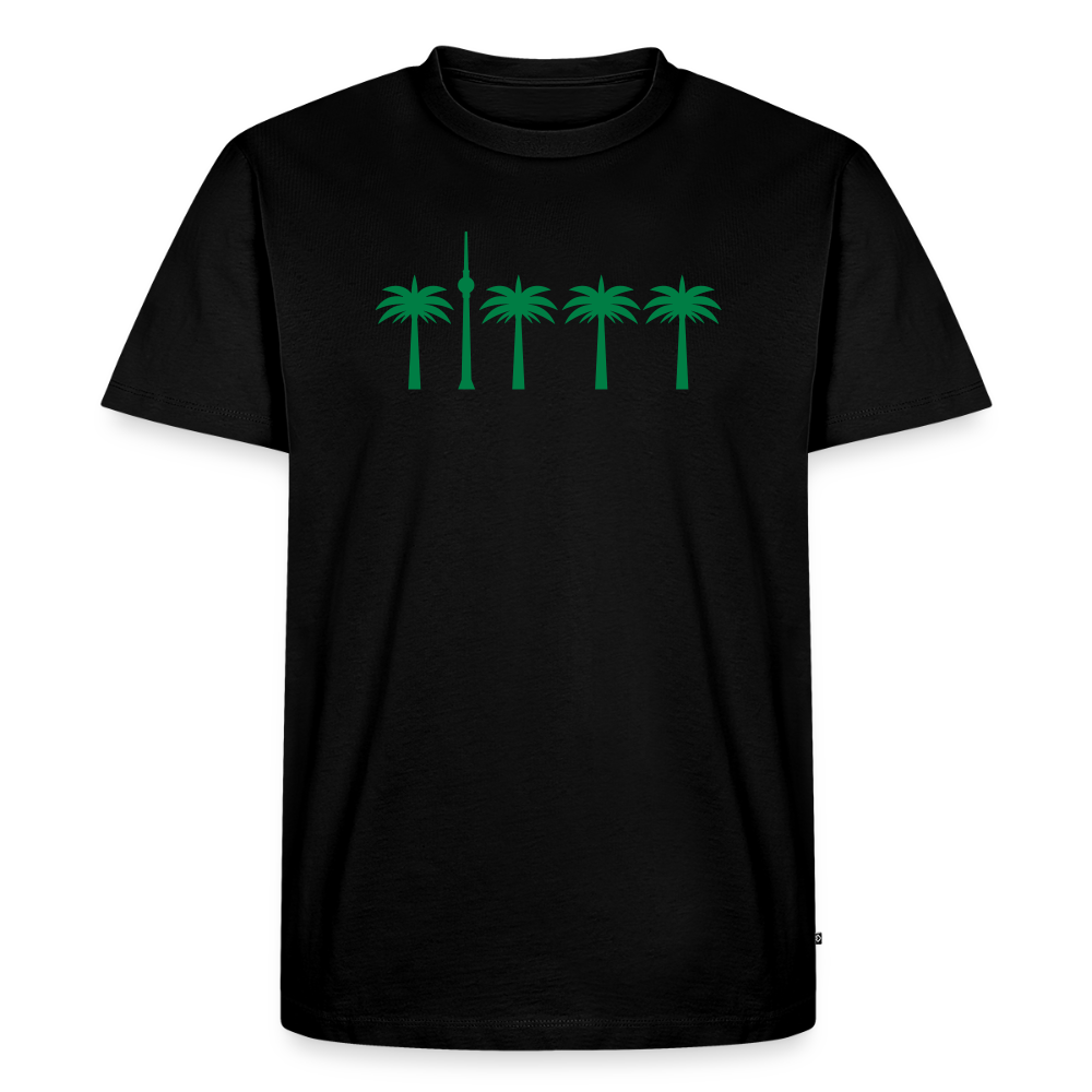 Berlin unter Palmen - Men’s Premium T-Shirt - Schwarz