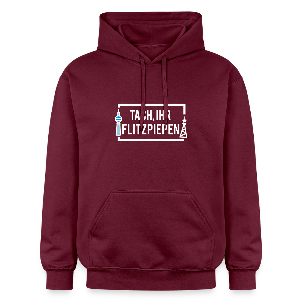 Tach ihr Flitzpiepen - Hoodie - Maroon