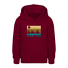 Krumme Lanke - Teenager Hoodie - Bordeaux