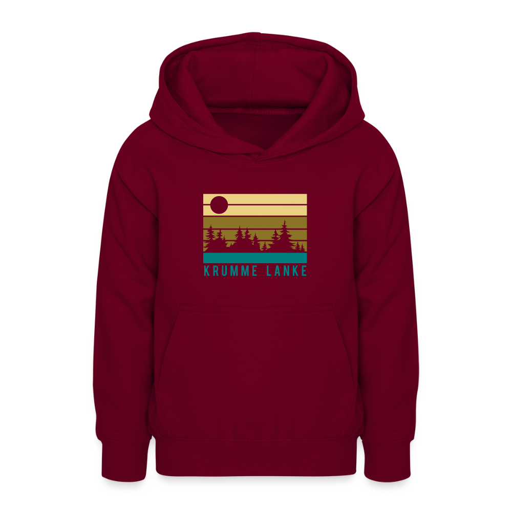 Krumme Lanke - Teenager Hoodie - Bordeaux