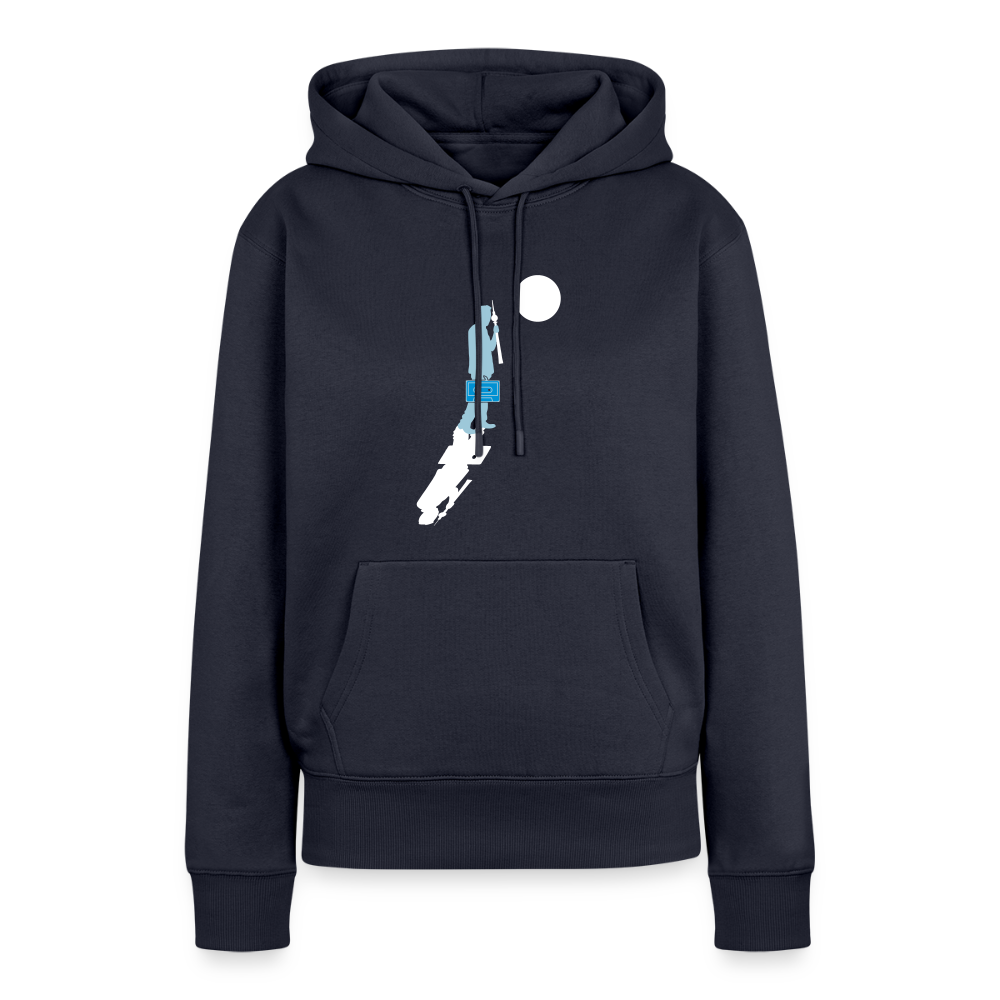 Unterwegs in Berlin - Frauen Premium Hoodie - Navy