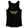 Will ja nett sein, aber ohje... - Frauen Bio Tank Top - Schwarz