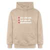 weesicknich, habicknich, gloobicknich - Hoodie - Sand