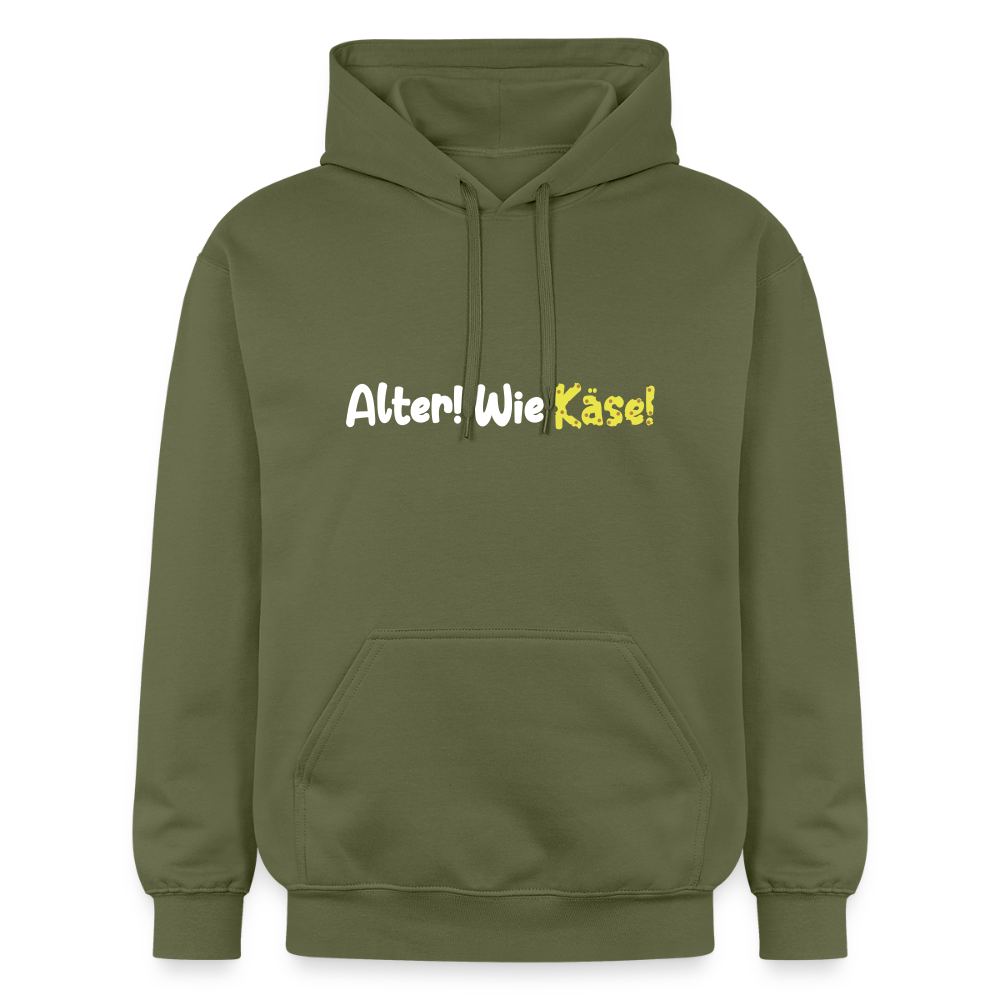 Alter! Wie Käse! - Hoodie - Militärgrün