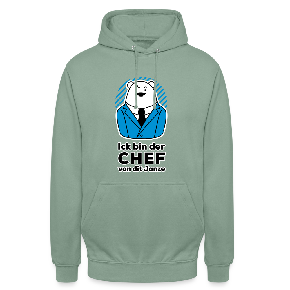 Chef - Unisex Hoodie - Graugrün