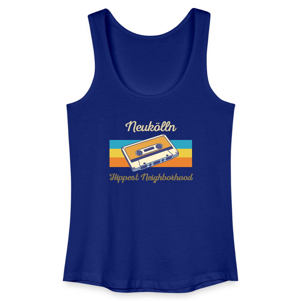 Hippes Neukölln - Frauen Bio Tank Top - Königsblau