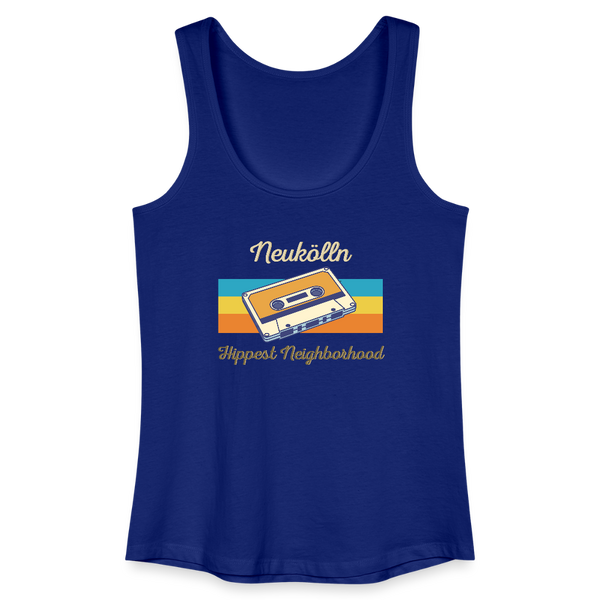 Hippes Neukölln - Frauen Bio Tank Top - Königsblau