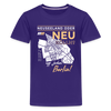 Neuseeland oder Neukölln - Teenager Premium T-Shirt - Lila