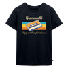 Grunewald Hippest Neighborhood - Kinder Premium T-Shirt - Navy