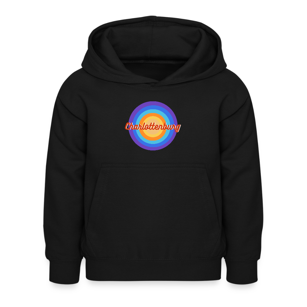 Charlottenburg Retro - Kinder Hoodie - Schwarz