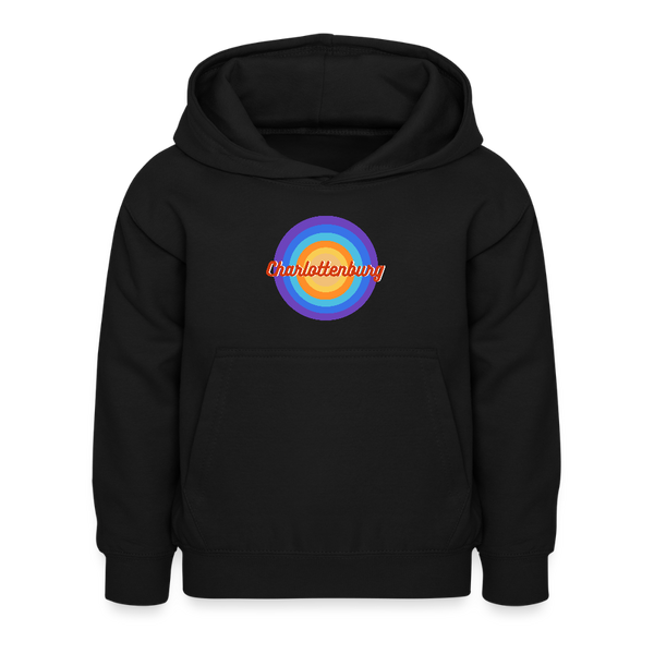 Charlottenburg Retro - Kinder Hoodie - Schwarz