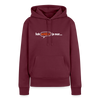 Ick erklär' ja nur… - Frauen Premium Hoodie - Burgunderrot
