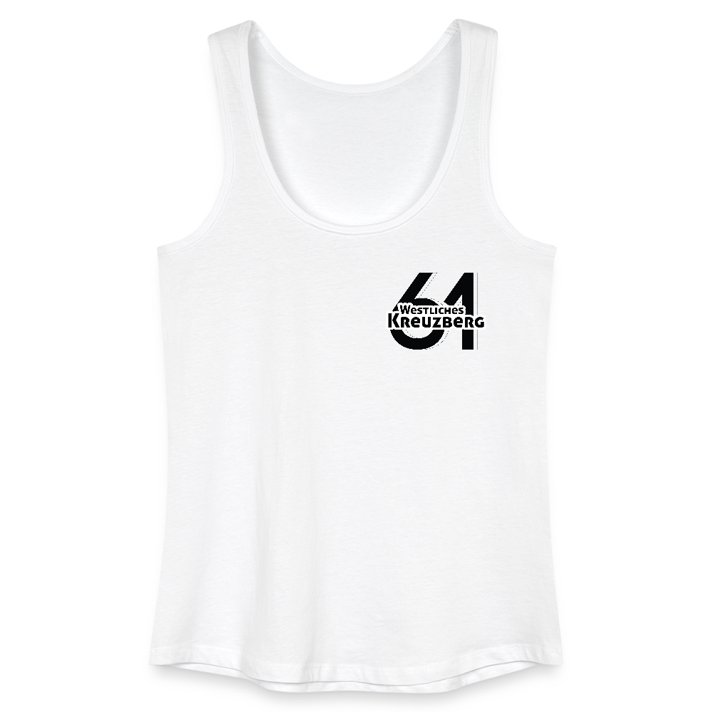 Westliches Kreuzberg - Frauen Bio Tank Top - Weiß