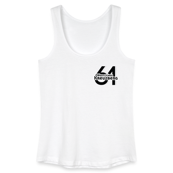Westliches Kreuzberg - Frauen Bio Tank Top - Weiß