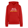 aba jut, uff jeht's! - Frauen Premium Hoodie - Rot