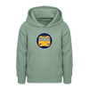 U-Bahntunnel - Teenager Hoodie - Graugrün