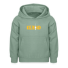 Kiezkind - Kinder Premium Hoodie - Graugrün