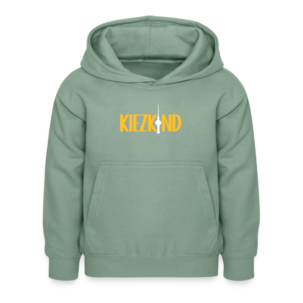 Kiezkind - Kinder Premium Hoodie - Graugrün