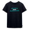 Muckis statt Schnuckis - Kinder Premium T-Shirt - Navy