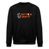 Watt'n du Vojel - Unisex Bio Sweatshirt - Schwarz