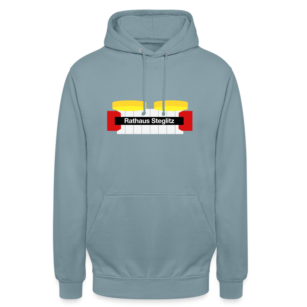 Rathaus Steglitz - Unisex Hoodie - Nebelblau