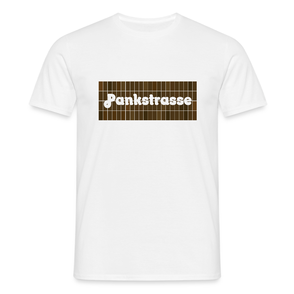 Pankstrasse - Männer Premium T-Shirt - Weiß