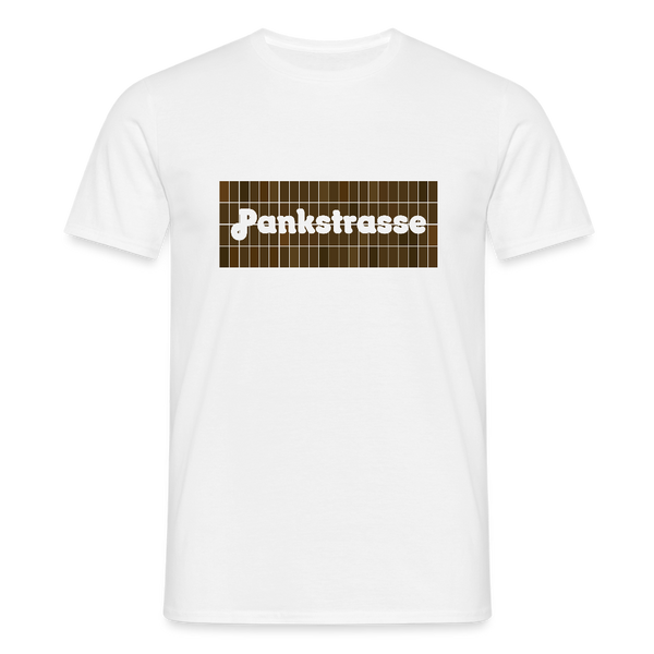 Pankstrasse - Männer Premium T-Shirt - Weiß