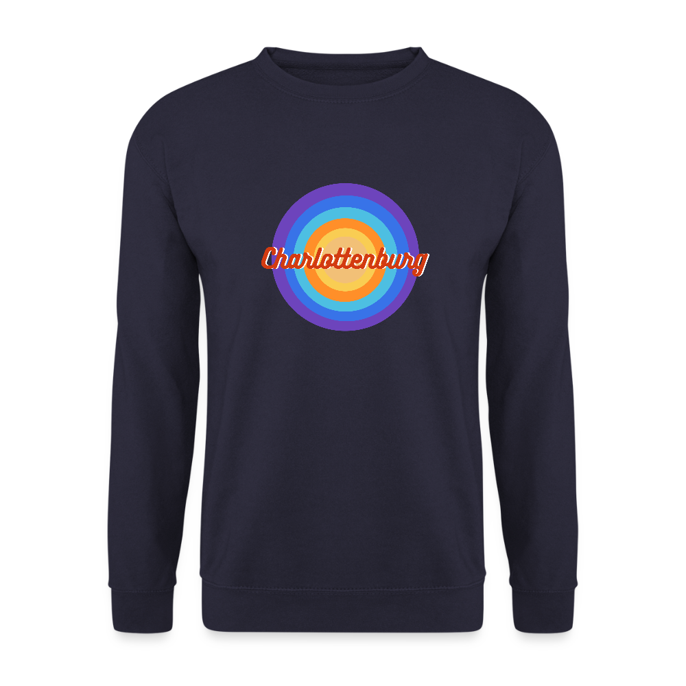 Charlottenburg Retro - Unisex Pullover - Navy