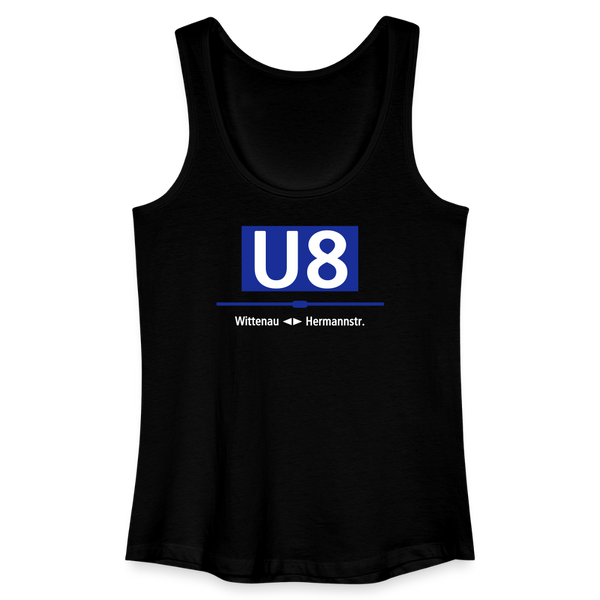U8 - Frauen Bio Tank Top - Schwarz