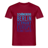 Schöneberg Planet Earth - Männer Premium T-Shirt - Ziegelrot