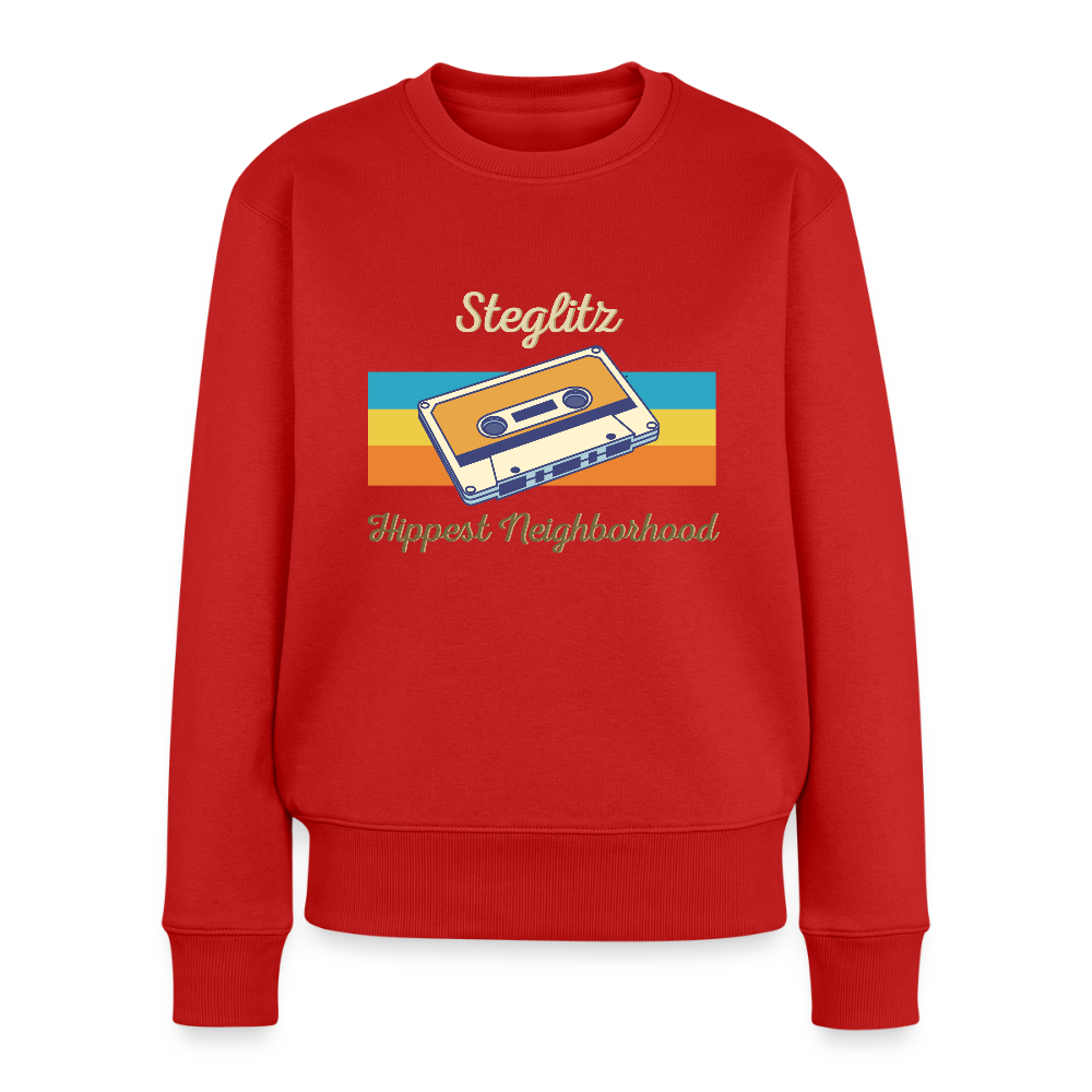 Steglitz Hippest Neighborhood - Frauen Premium Pullover - Rot
