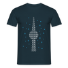 Fernsehchristbaum - Männer Premium T-Shirt - Navy