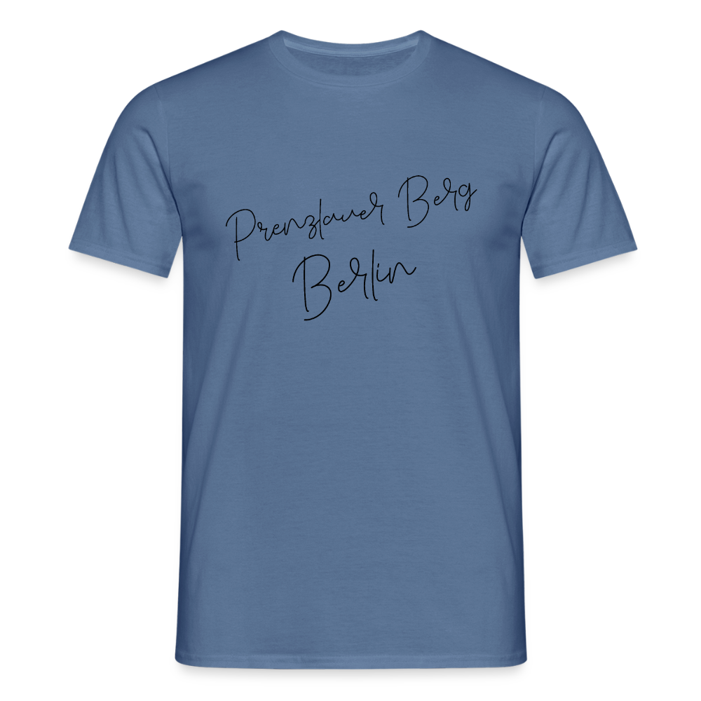 Prenzlauer Berg - Männer Premium T-Shirt - Taubenblau