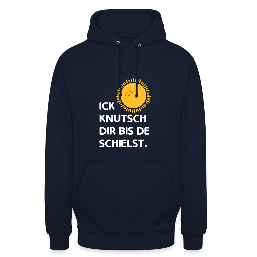 Ick knutsch dir Sonne! - Unisex Hoodie - Navy