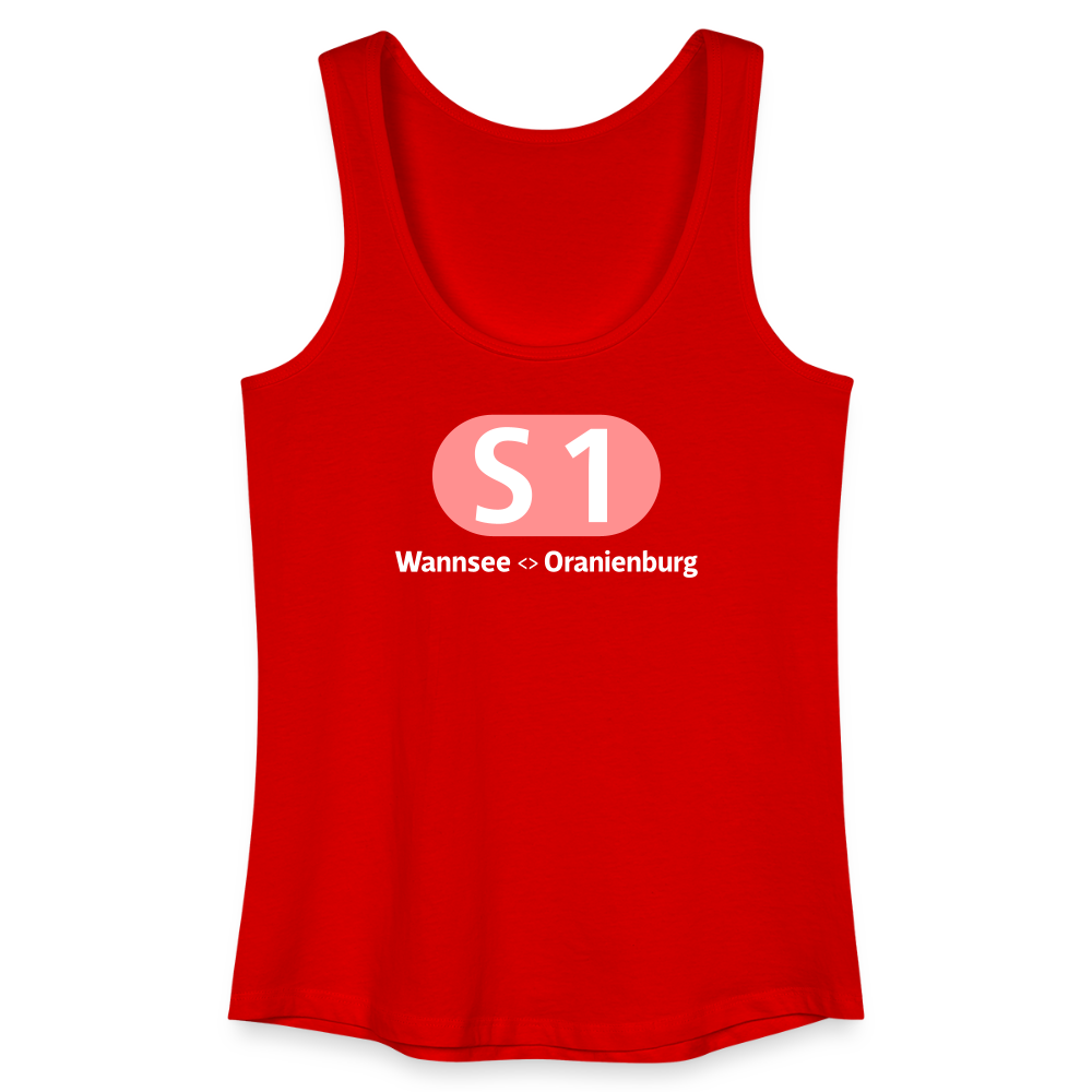 S1 - Frauen Bio Tank Top - Rot