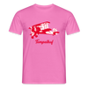 Tempelhof Flugzeug rot - Männer Premium T-Shirt - Pink