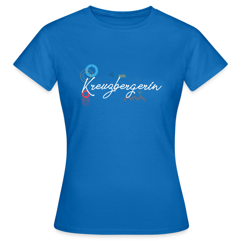 Kreuzbergerin - Frauen Premium T-Shirt - Royalblau
