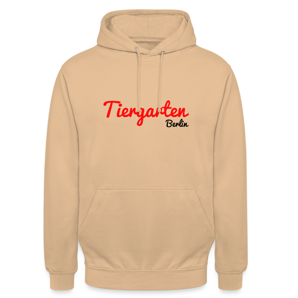 Tiergarten Berlin - Unisex Hoodie - Pfirsich