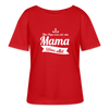 Mama Wees Allet - Relaxed Rundhals Frauen Bio-T-Shirt - Rot
