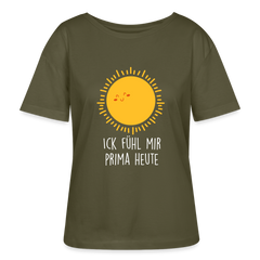 Ick fühl mir prima - Relaxed Rundhals Frauen Bio-T-Shirt