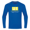 U1 - Männer Sport Langamshirt - Royalblau