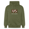 U5 - Hoodie - Militärgrün
