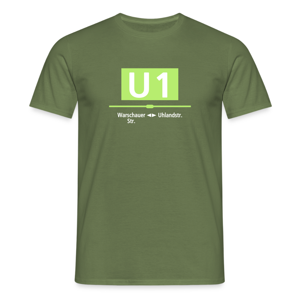 U1 - Männer Premium T-Shirt - Militärgrün