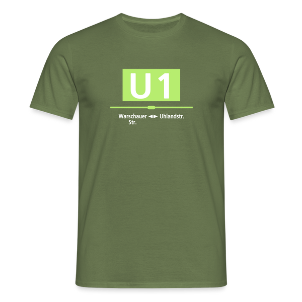 U1 - Männer Premium T-Shirt - Militärgrün