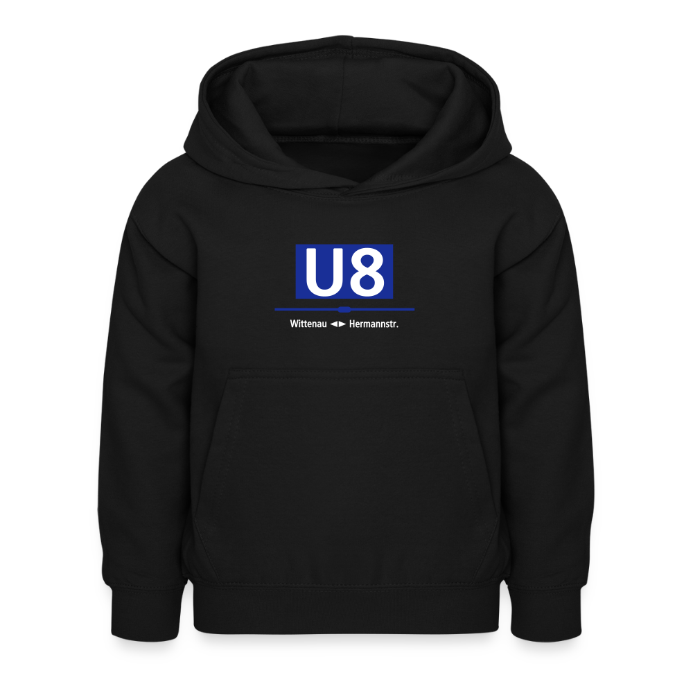 U8 - Kinder Hoodie - Schwarz