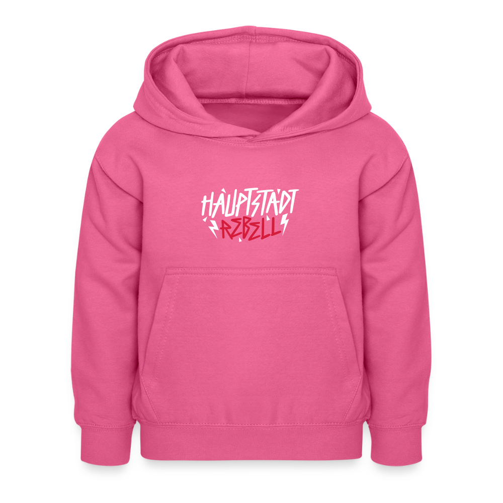 Haupstadt Rebell - Kinder Hoodie - Pink
