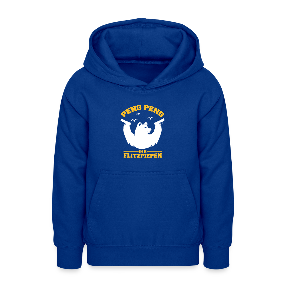 Peng Peng - Teenager Hoodie - Royalblau