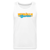 Neukölln Berlin Retro - Männer Premium Tank Top - Weiß