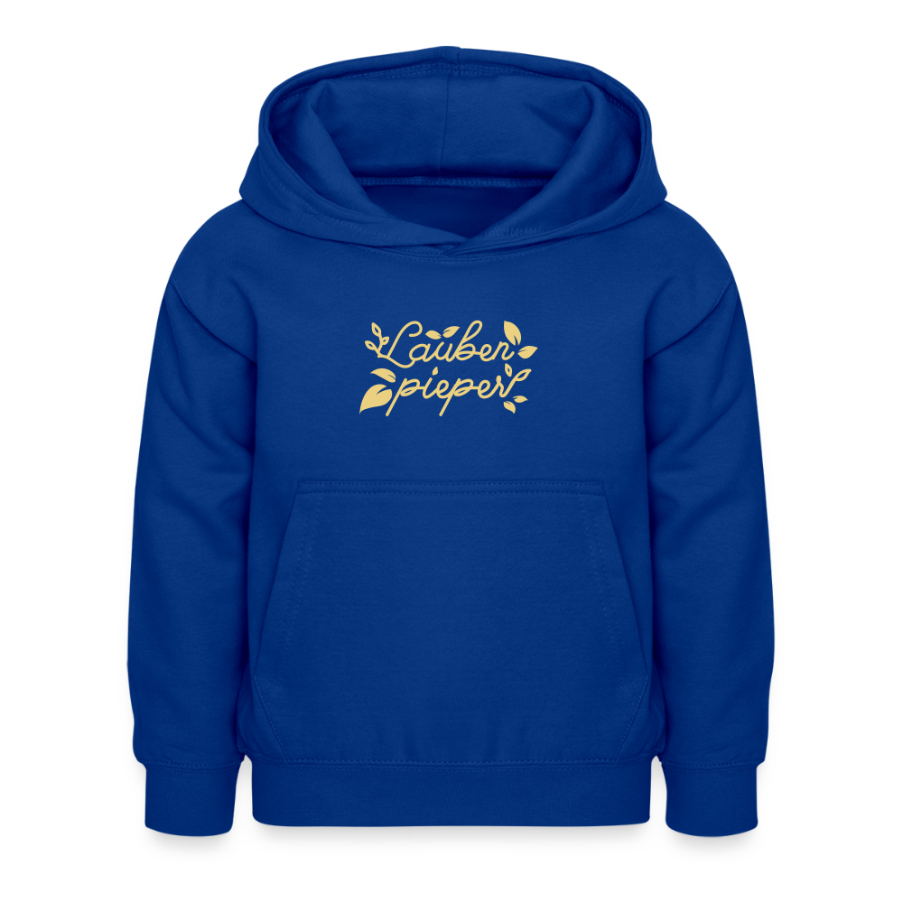 Lauben pieper - Kinder Hoodie - Royalblau